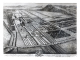 Chatsworth House, Engraved by Johannes Kip