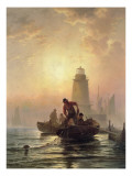 Buy Fish Pond, Orient Bay, Long Island at AllPosters.com