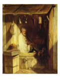 Buy Turkish Merchant Smoking in His Shop, 1844 at AllPosters.com