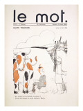 Front Cover of 'Le Mot', January 1915