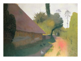 Buy The Barn with the Great Thatched Roof, 1911 at AllPosters.com