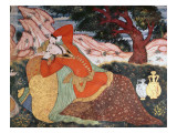 Buy Woman from the Court of Shah Abbas I, 1585-1627 at AllPosters.com