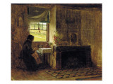 Buy Interior of a Farmhouse, Maine, 1865 at AllPosters.com