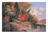 Buy Carrying a Canoe to the River, St. Maurice at AllPosters.com