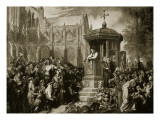 Latimer Preaching at St. Paul's Cross