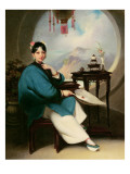 Portrait of a Young Eurasian Lady