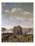 Buy View of the Bridge and Quai De La Tournelle, C.1645 at AllPosters.com
