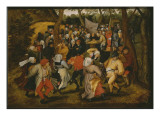 Buy Open Air Wedding Dance, 1610 at AllPosters.com