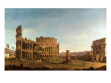 Buy Colosseum and Arch of Constantine, Rome at AllPosters.com