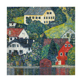 Houses at Unterach on the Attersee, C.1916