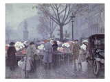 Buy A Flower Market, Hojbroplads, Copenhagen at AllPosters.com