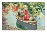 Buy Miss Motes and Her Dog Shep, 1893 at AllPosters.com