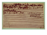 Buy Last Page of the Art of Fugue, 1740S at AllPosters.com