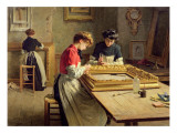 Interior of a Frame Gilding Workshop