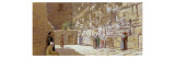 The Wailing Wall, in Jerusalem, 1872