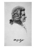Buy Portrait of Wolfgang Amadeus Mozart at AllPosters.com