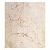 Study of Erato, for 'The Parnassus', 1510-11