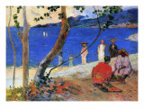 Seashore, Martinique Island, 1887