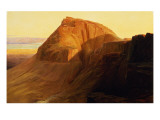 Buy Masada or Sebbeh on the Dead Sea, 1858 at AllPosters.com