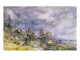 Buy Hampstead Heath from Near Well Walk, 1834 at AllPosters.com