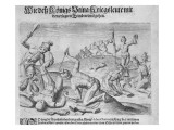 Cannibalism, Engraved by Theodor De Bry