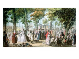 Buy Promenade En Boulevard Du Temple, 1788 at AllPosters.com