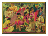 Buy Mexican Village Scene at AllPosters.com