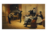 Buy The Dinner Party, 1837 at AllPosters.com