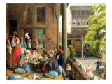 Buy The Midday Meal, Cairo, 1875 at AllPosters.com