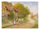 Outside the Village Inn