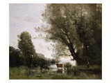 Buy Banks of a Pond in Normandy at AllPosters.com