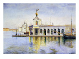 Buy Venice, the Dogana, 1874 at AllPosters.com