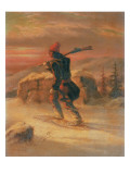 Buy Indian Hunter in the Snow at AllPosters.com
