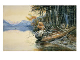 Buy A Camp Site by the Lake, 1908 at AllPosters.com