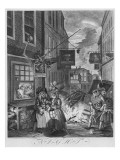 Buy Times of the Day, Night, 1738 at AllPosters.com