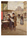 Buy A Parisian Street Scene at AllPosters.com