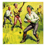 Early Cricket with Two Stumps