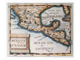 Buy Map of Mexico or New Spain, 1625 at AllPosters.com