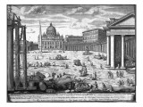 Buy View of St. Peter's, Rome at AllPosters.com