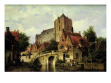 Buy A Dutch Town with a Church at AllPosters.com