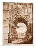The Arch of Titus in 1788, 1833