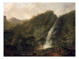 View of Powerscourt Waterfall