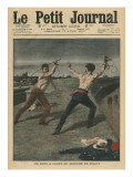 Fighting a Duel with Whips
