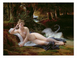 Buy Leda and the Swan, 1832 at AllPosters.com