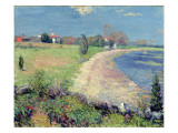 Buy Curving Beach, New England at AllPosters.com