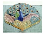 Peacock Fan, Circa 1905