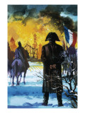 Napoleon Watching Moscow Burn