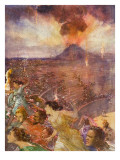 Eruption of Vesuvius Giclee Print