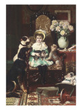 Doddy and Her Pets, 1883