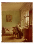 Buy Woman Embroidering, 1812 at AllPosters.com